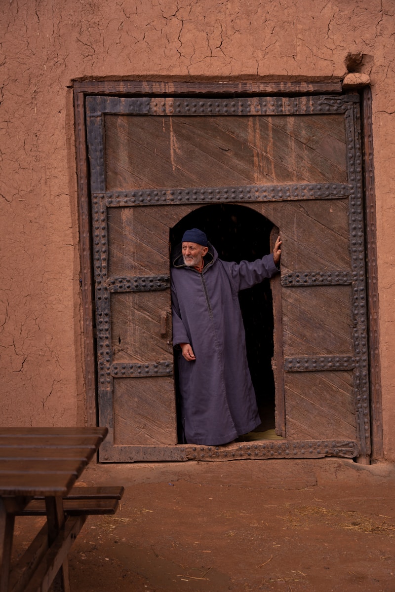 Ait Benhaddou Kasbah panoramic view - UNESCO World Heritage site