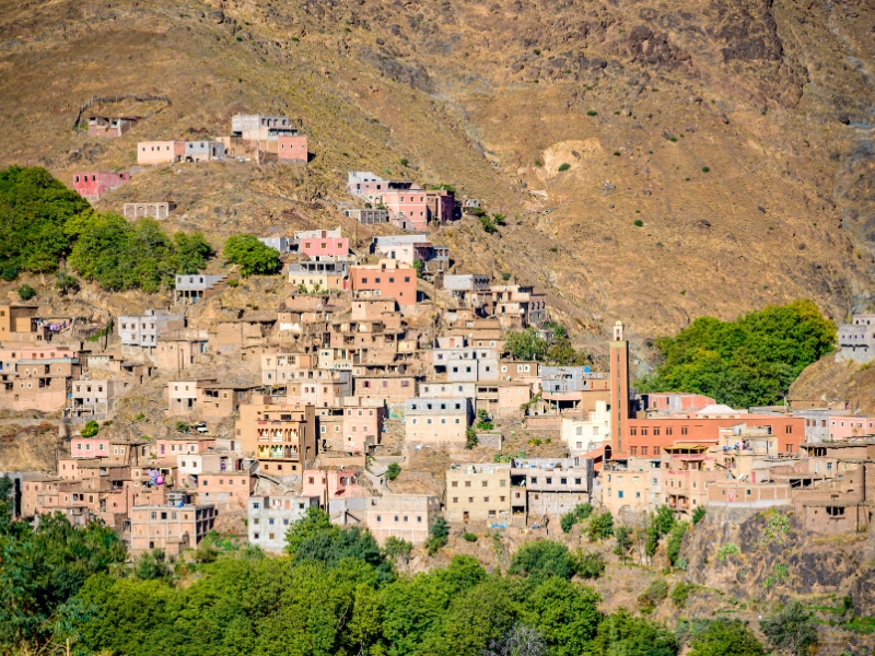 Imlil Valley Berber villages
