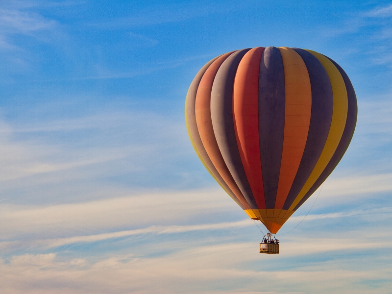 Hot Air Balloon over Marrakech
